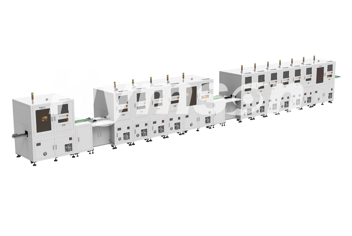 用充电器激光加工线，节约人力，打造智慧工厂