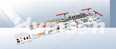 大圆柱电池模组PACK线